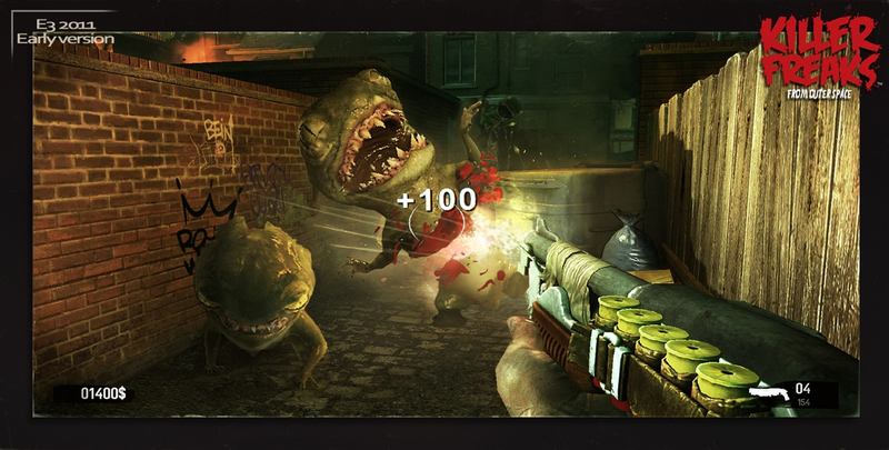 Illustration for article titled Killer Freaks From Outer Space Isn't Your Average Shooter